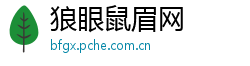 狼眼鼠眉网